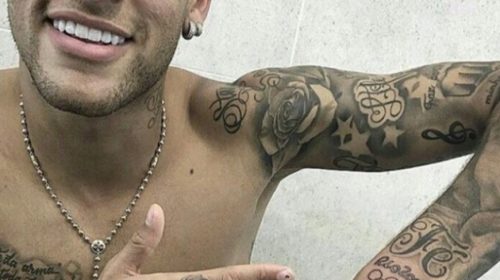 Neymar se hizo un tatuaje en honor al oro olímpico