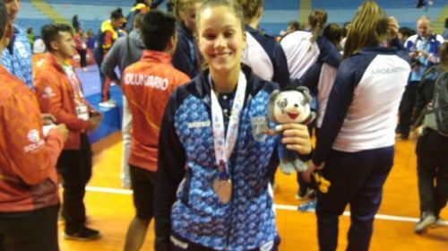 Cocha2018: Daniela Nielson, con plata, la sexta de los sanjuaninos con medalla
