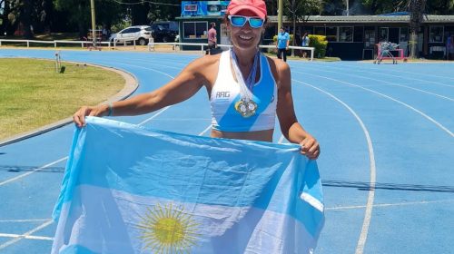 Adriana Quiroga vuelve de Uruguay bañada en oro: ganó 6 medallas y realizó el mejor salto en alto