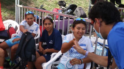 Seis ciclistas sanjuaninos entrenan en San Luis con la mira puesta en los Juegos Suramericanos