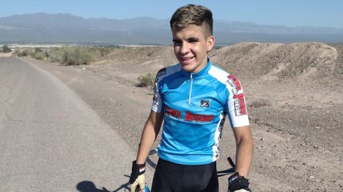 La historia de Maximiliano Pérez, el joven ciclista que le hace frente a las adversidades