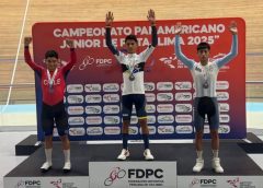 Doble podio para Facundo Tivani en el Panamericano de ciclismo en pista